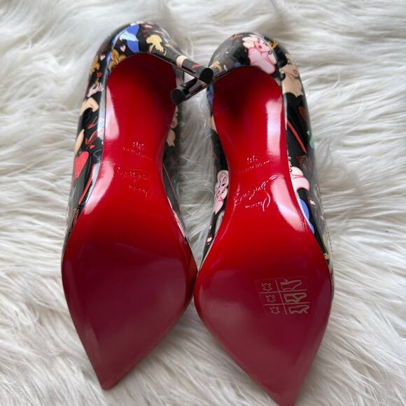 NWT•Christian Louboutin X Dr Bored Limited Edition Hot Chick 100 Pumps Size:36 - Picture 8 of 10